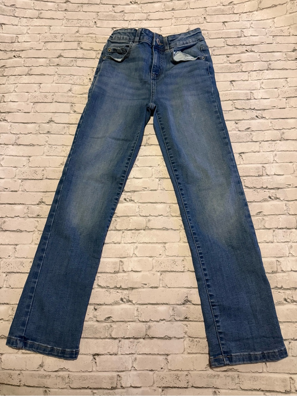 Cat & Jack Girl Skinny Jeans Trio in Light, Medium & Dark Blue Size 10 - Picture 5 of 10